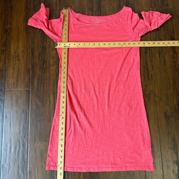 LILLY PULITZER Ruffle Sleeve Somerset Mini Dress in Coral - Picture 11 of 12